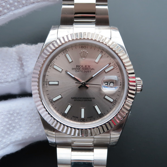 Rolex勞力士日誌型II系列201型號126333包金版男士自動機械精仿手錶