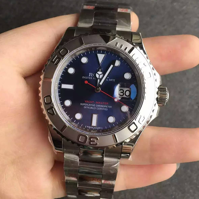 【N廠】勞力士（Rolex）遊艇名仕型系列藍面116622男士自動機械壹比壹精仿手錶