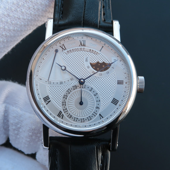 寶璣（Breguet）經典系列7137獨特四針男士自動機械精仿手錶