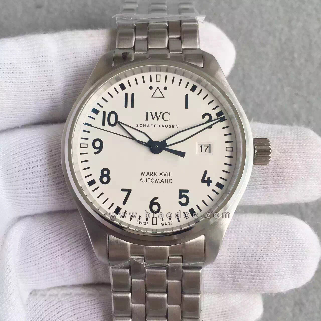 萬國IWC飛行員系列馬克十八IW327011男士自動機械精仿手錶