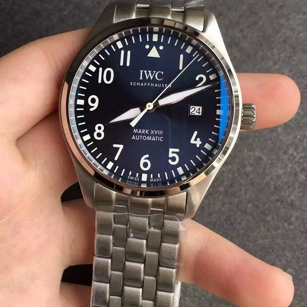 【MK廠超A】萬國（IWC）飛行員系列馬克十八小王子限量版IW327014鋼帶男士壹比壹精仿手錶