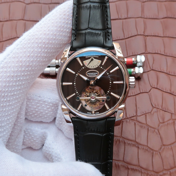 帕瑪強尼Parmigiani Tonda系列PFH251-1000100真陀飛輪男士精仿手錶