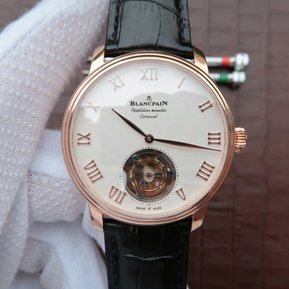 寶珀Blancpain布拉蘇斯系列男士自動上鏈真陀飛輪精仿手錶