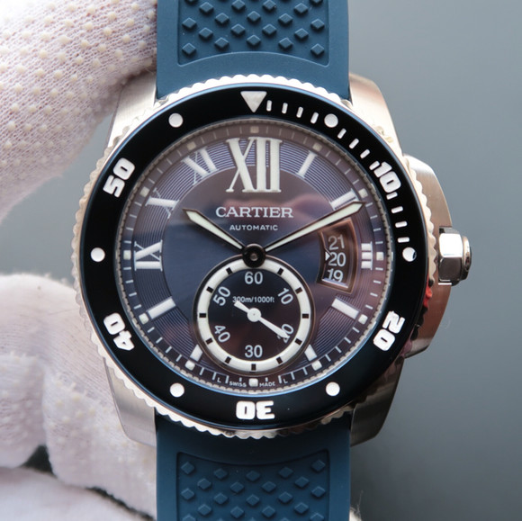 卡地亞Cartier卡歷博系列WSCA0011男士自動機械精仿手錶