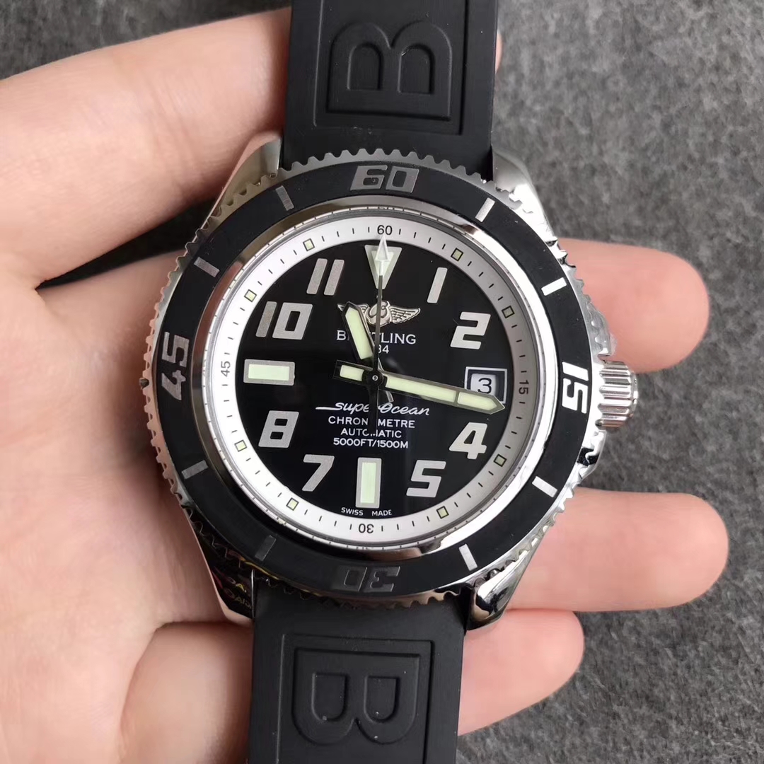 【GM廠】百年靈超級海洋42系列白內圈壹比壹精仿手錶