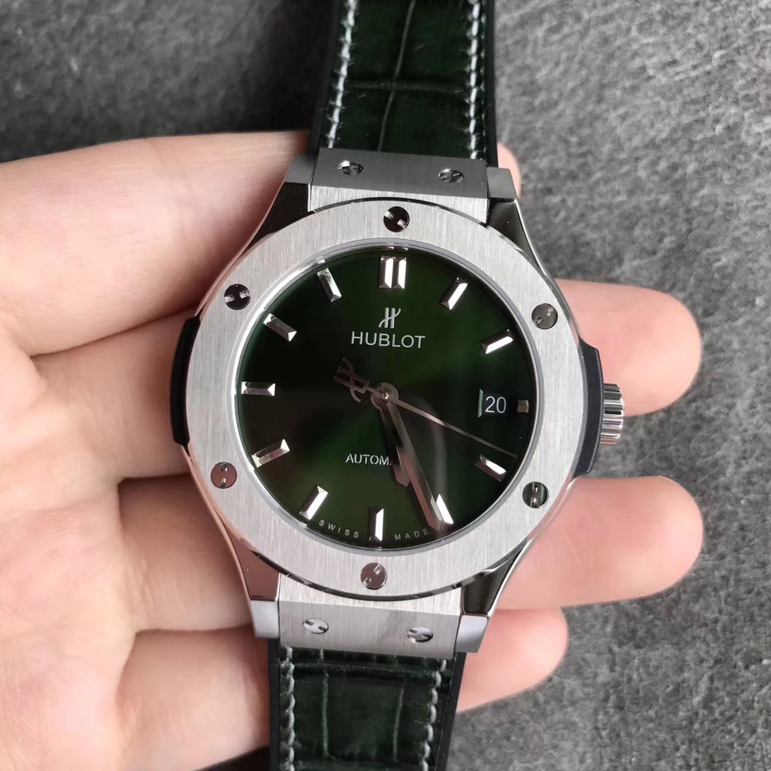 【JJ廠超A】宇舶經典融合系列38毫米中號款綠面精仿手錶