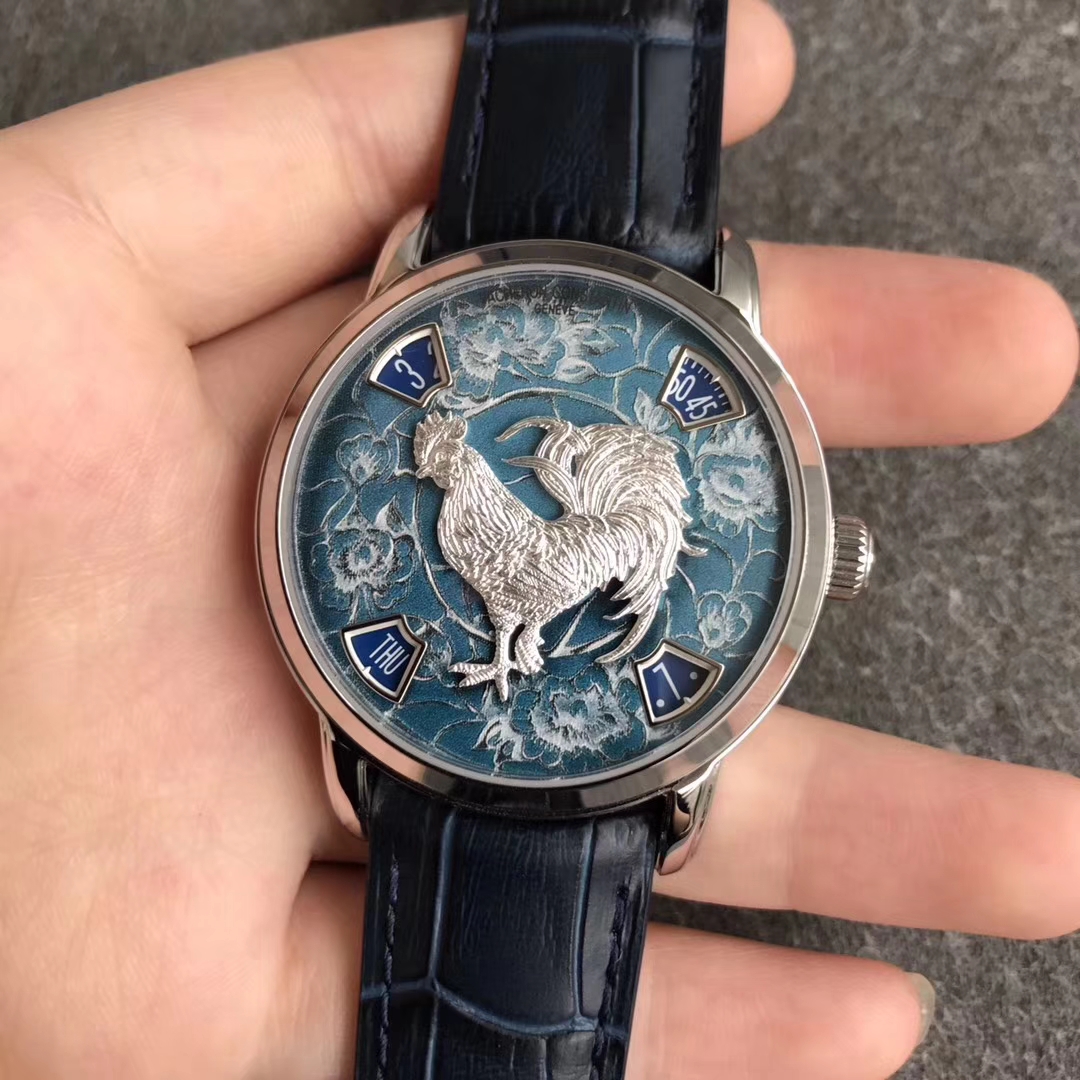 【VE廠超A】江詩丹頓藝術大師系列生肖雞年86073/000P-B154限量款精仿手錶