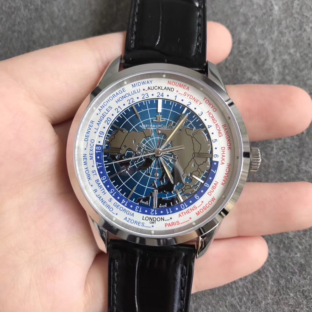 積家地球物理天文臺系列V2升級版8108420環球旅行壹比壹精仿手錶