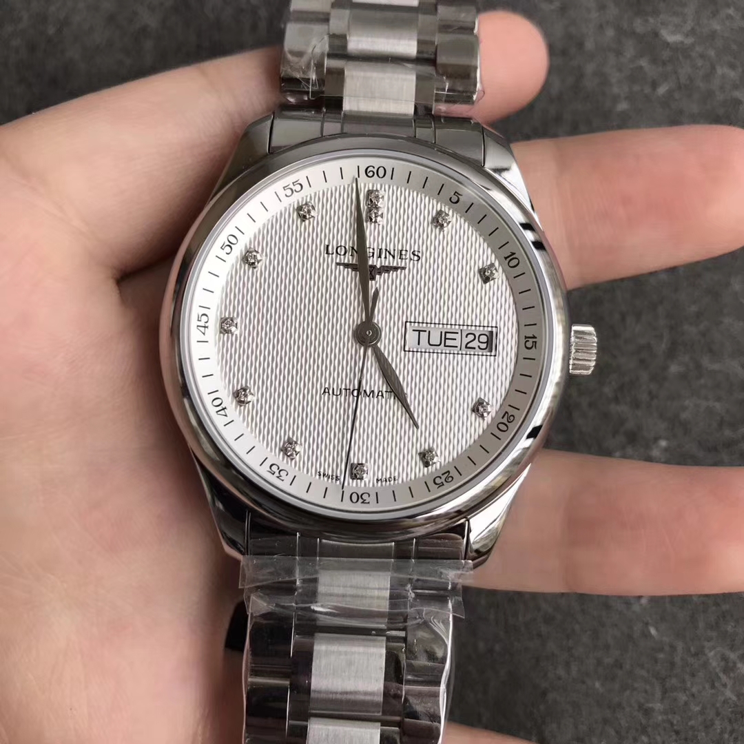 【LG廠超A】浪琴名匠系列雙歷L2.775鉆丁鋼帶版精仿手錶