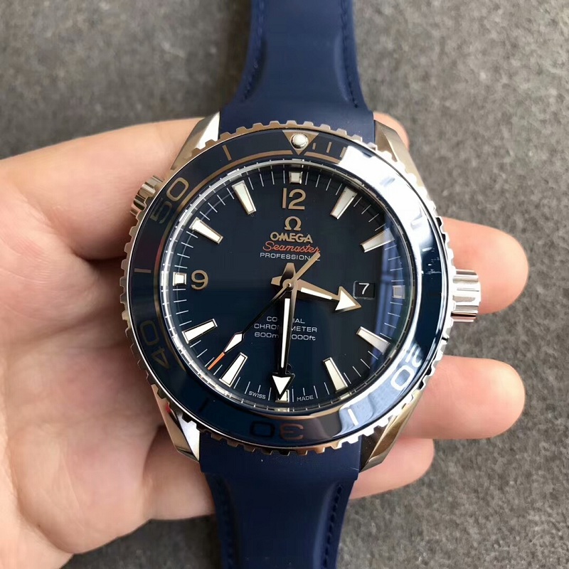 【OM廠超A】歐米茄（Omega）海洋宇宙42毫米藍面壹比壹精仿手錶