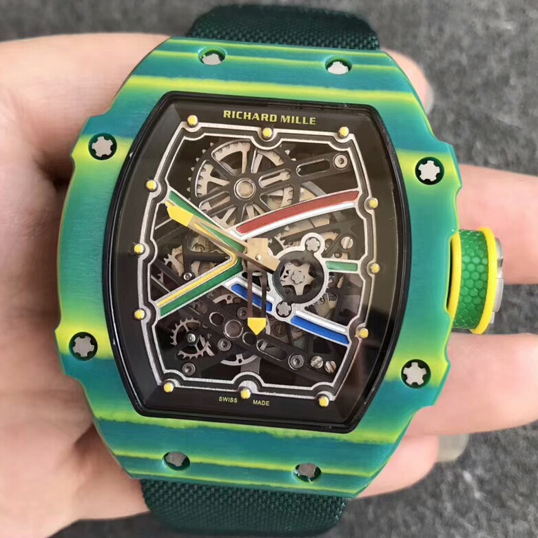 【RM廠】理查德米勒RM67綠色壹比壹精仿手錶