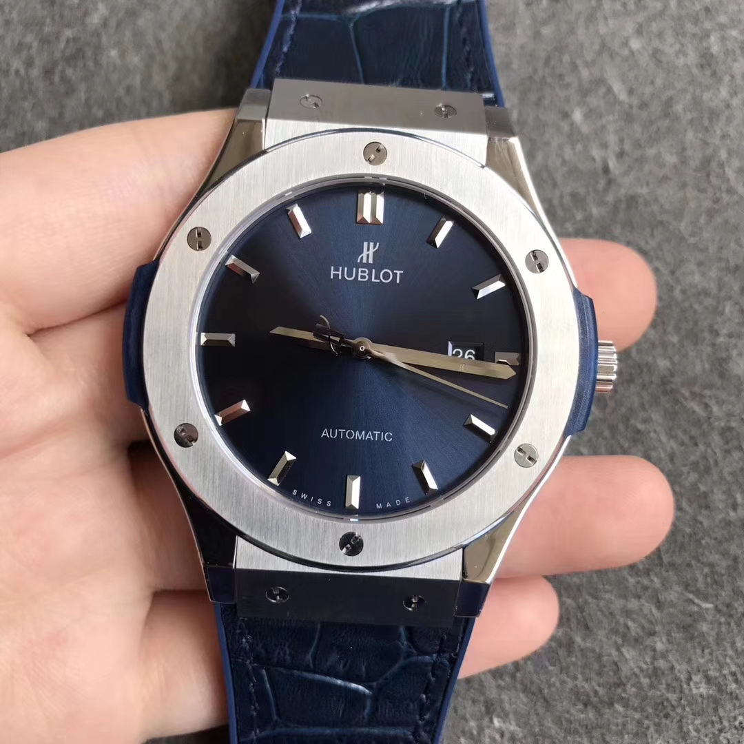 【SR廠】宇舶（Hubot）經典融合系列藍面精仿手錶