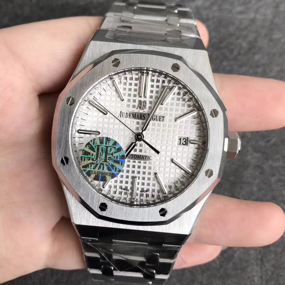 【JF廠】愛彼AP皇家橡樹系列15400白面鋼帶版精仿手錶