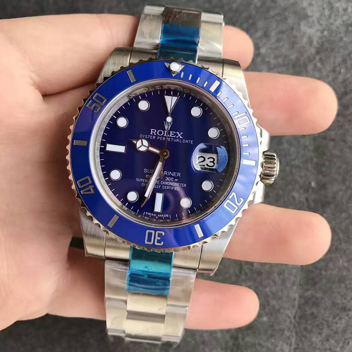 【N廠】Rolex勞力士SUB藍水鬼V7版潛航者型潛水手錶116619LB精仿手錶_手錶之都