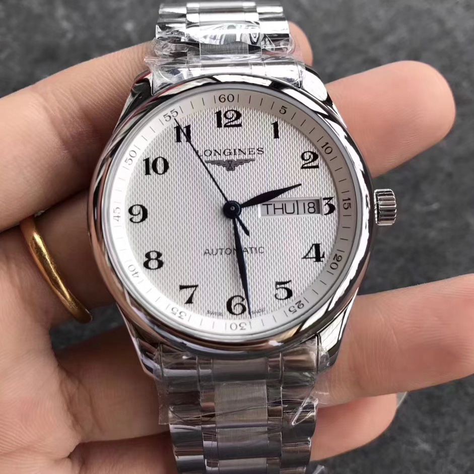 【LG廠超A】浪琴名匠系列雙歷L2.775鋼帶版精仿手錶