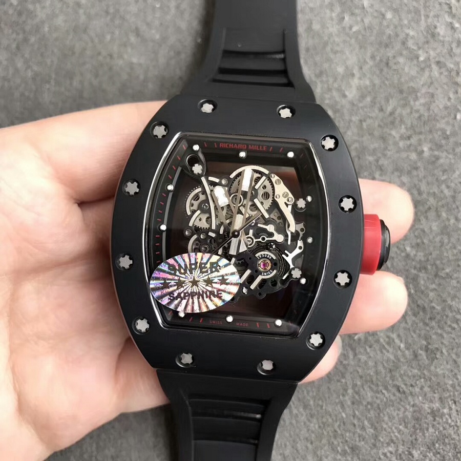 【KV廠力作】理查德米勒（Richard Mille）RM 055系列陶瓷圈紅壹比壹精仿手錶價格和圖片_手錶之都