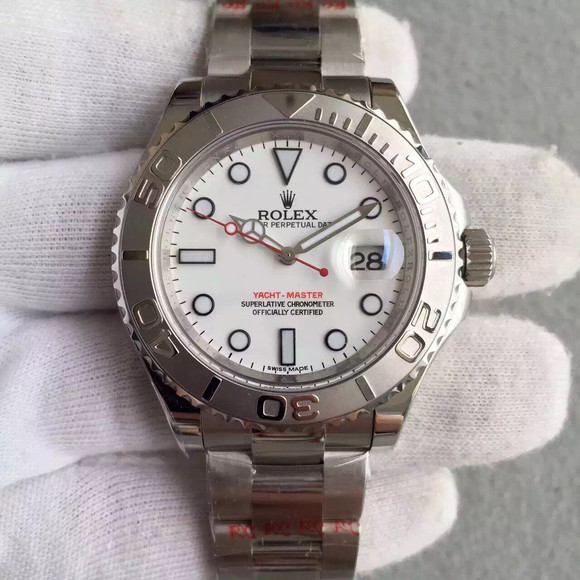 Rolex勞力士超級遊艇名士116622白盤男士自動機械精仿手錶