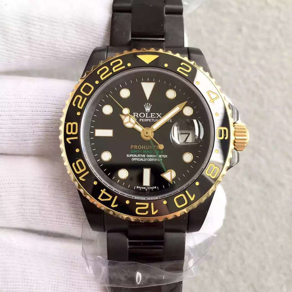 Rolex勞力士格林尼治型II系列116713-LN-78203 PVD限量版男士自動機械精仿手錶
