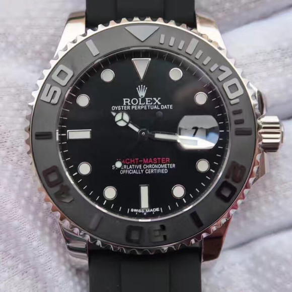 Rolex勞力士遊艇名仕型系列268655-Oysterflex Bracelet男士自動機械精仿手錶