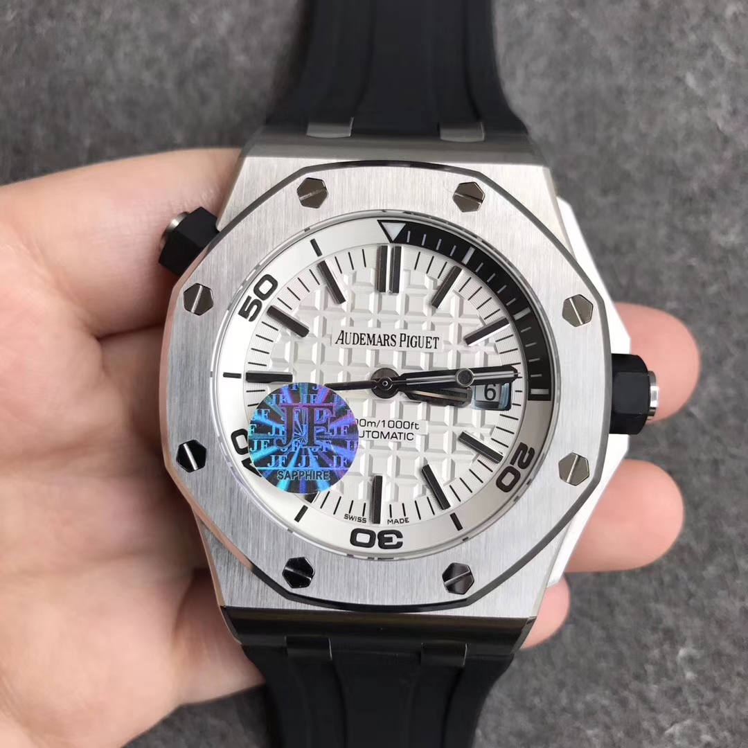 【JF廠超A】愛彼皇家橡樹離岸型系列15710機芯升級版白面精仿手錶
