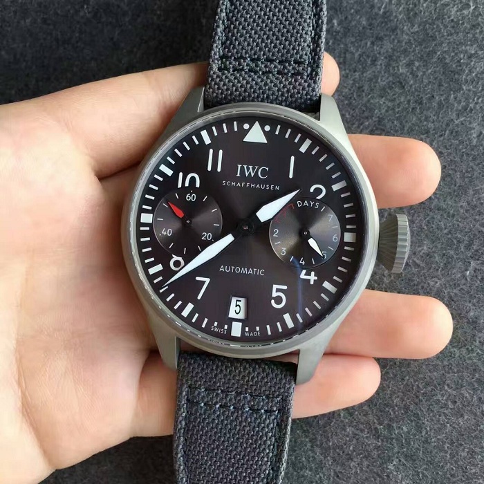 【ZF廠】萬國（IWC）飛行員系列大型飛行員左右眼瑞士巡邏兵特技飛行錶演隊限量款精仿手錶