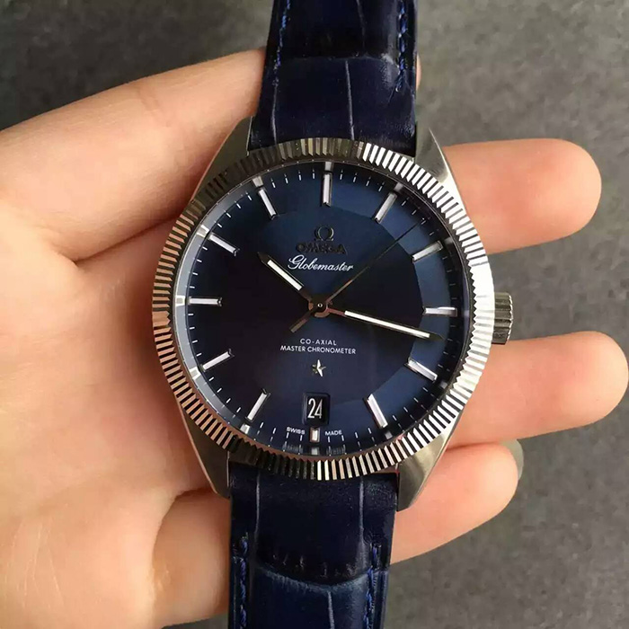 【KW廠】歐米茄Omega星座尊霸系列藍面男自動機械精仿手錶